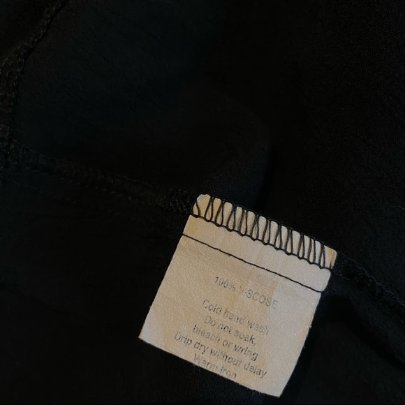 SHEIKE Maxi Long Dress Black Bohemian Viscose Front Top Wrap Detail Cocktail 10 - Picture 7 of 10